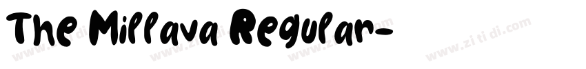 The Millava Regular字体转换
